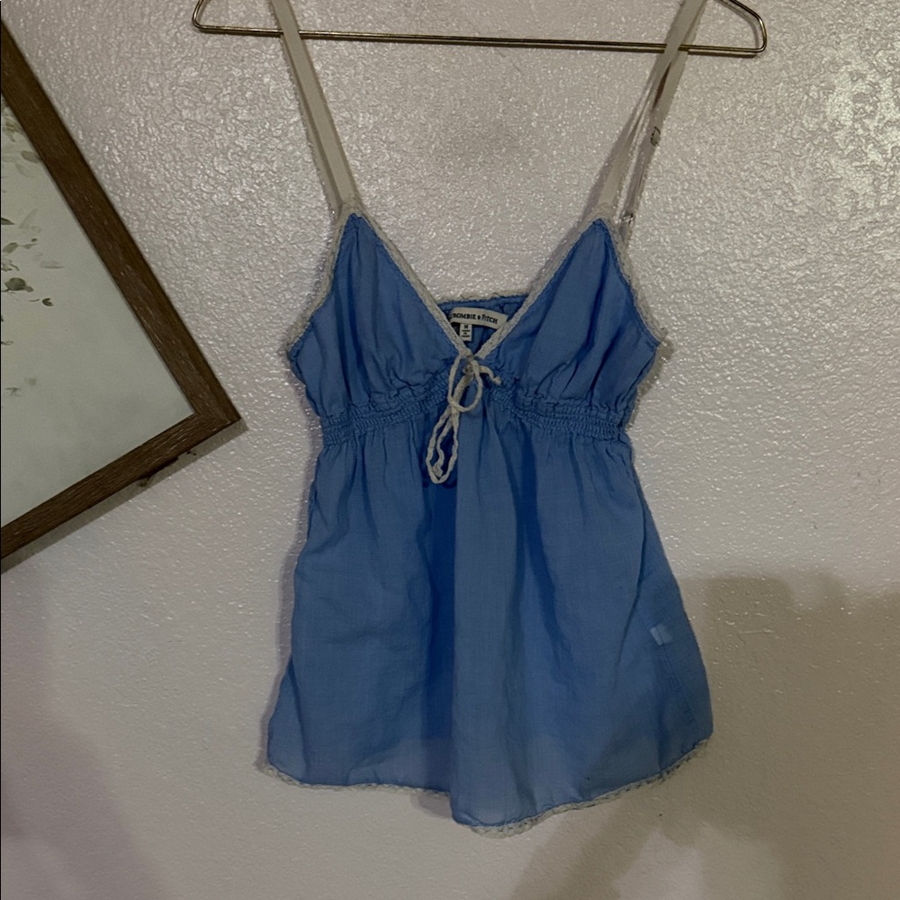Abercrombie & Fitch Blue Camisole Top